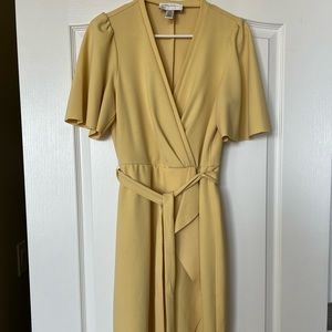 Yellow Donna Morgan dress